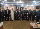حضور رئیس دانشگاه جامع علمی کاربردی استان گیلان در دیدار با فرمانده محترم سپاه قدس استان گیلان