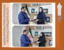 تجلیل از دو عضو هیئت علمی دانشگاه جامع علمی کاربردی استان گیلان به مناسبت گرامیداشت هفته معلم و مقام استاد