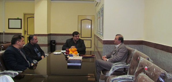 دیدار ریاست، معاون آموزشی و حراست دانشگاه جامع علمی کاربردی استان گیلان با رئیس زندانهای غرب گیلان و رئیس سابق مرکز آموزش علمی کاربردی سازمان زندانها