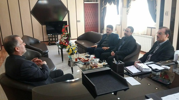 دیدار ریاست، معاون آموزشی، و حراست دانشگاه جامع علمی کاربردی استان گیلان با مدیر عامل سازمان چای کشور.