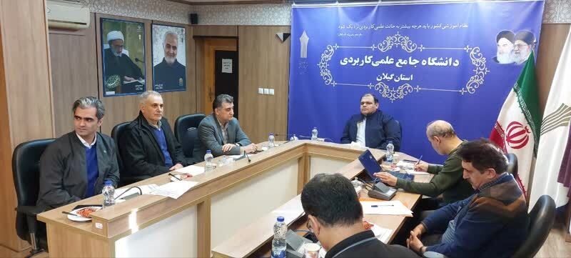 دیدار رئیس واحد استانی گیلان با رئیس و دبیر هیئت آمادگی جسمانی و تندرستی استان گیلان