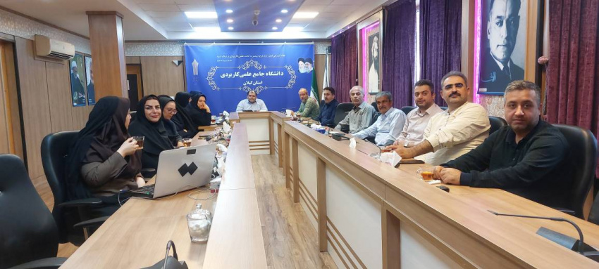 دیدار نوروزی برخط رئیس محترم دانشگاه جامع علمی کاربردی با همکاران واحد های استانی