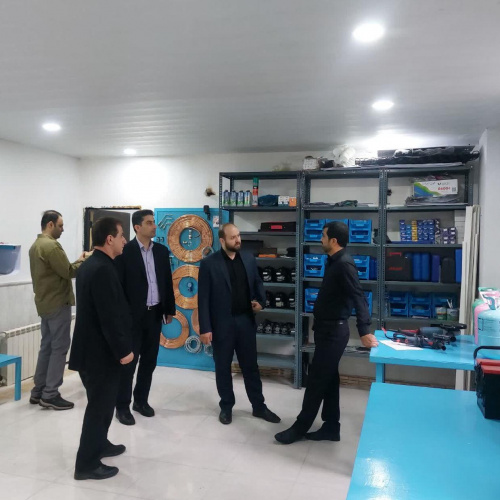 حضور جمعی از مسئولان اداره کل آموزش و پرورش استان در مرکز آموزش علمی کاربردی فرماندهی انتظامی گیلان